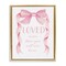 Stupell Industries Loved More Sentiment Pink Ribbon Floating Frame, design by Cindy Jacobs